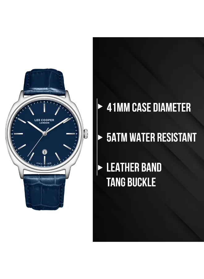 Lee Cooper  Men's LEATHER Analog Watch LC08248.399 - 41 mm for Men | Best Price UAE